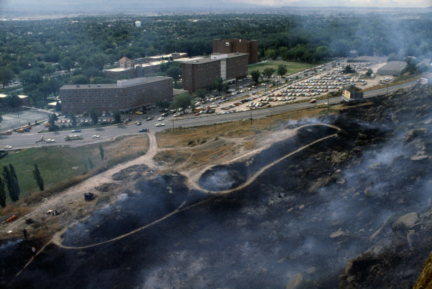 Fire on the rims, September 27, 1979